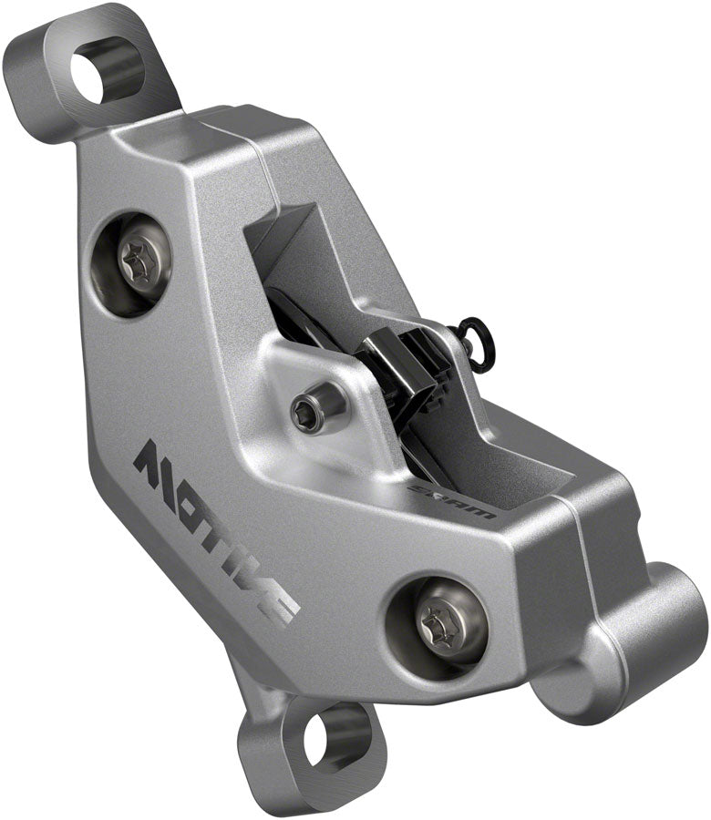 NEW SRAM Motive Ultimate Disc Brake and Lever - Front, 950mm Hose, Post Mount, 4-Piston, Aluminum Lever Body, Carbon Blade, Black/Silver, A1 - Around the Cycle