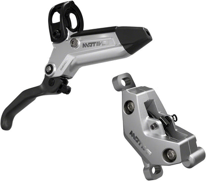 SRAM Motive Ultimate Disc Brake and Lever - Rear or Front, 2000mm Hose, Post Mount, 4-Piston, Alum Lever Body, Carbon Blade, Blk/Sil, A1 - Around the Cycle
