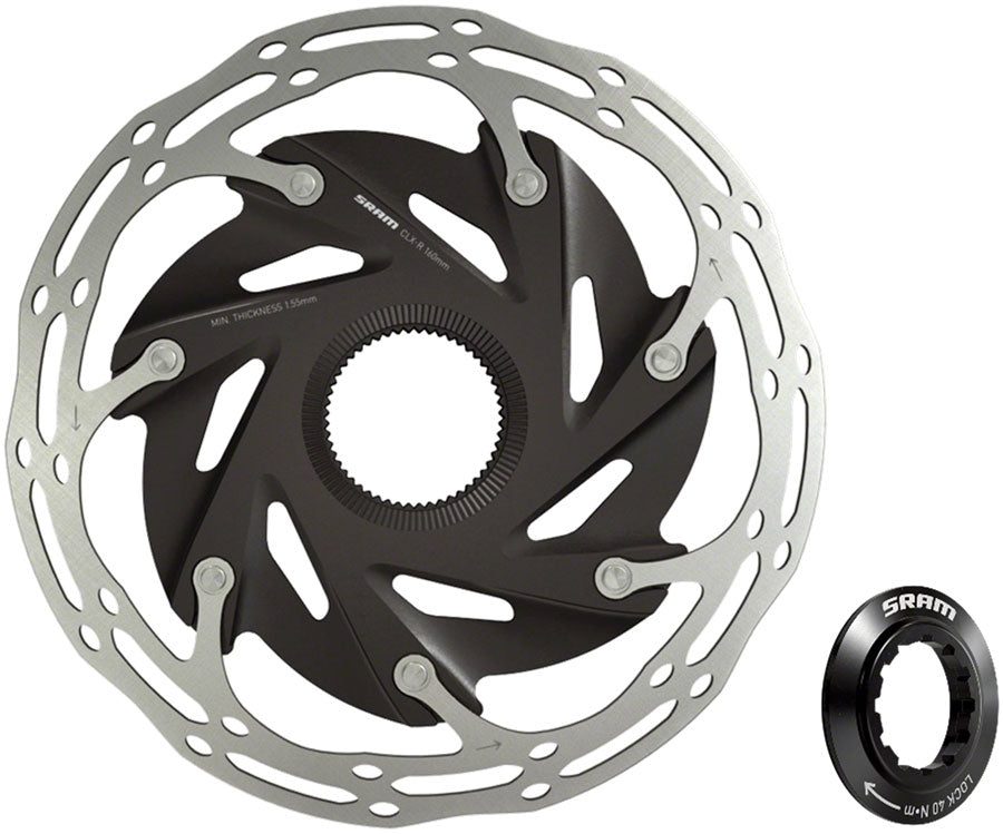 NEW SRAM CenterLine XR Disc Brake Rotor - Center Lock, Lockring Included