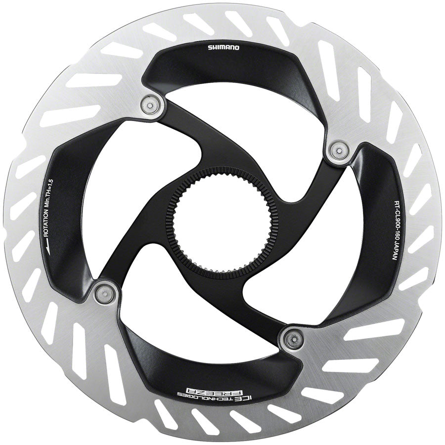 NEW Shimano XTR/Dura-Ace RT-CL900 Disc Brake Rotor with Lockring - CenterLock, Silver - Around the Cycle