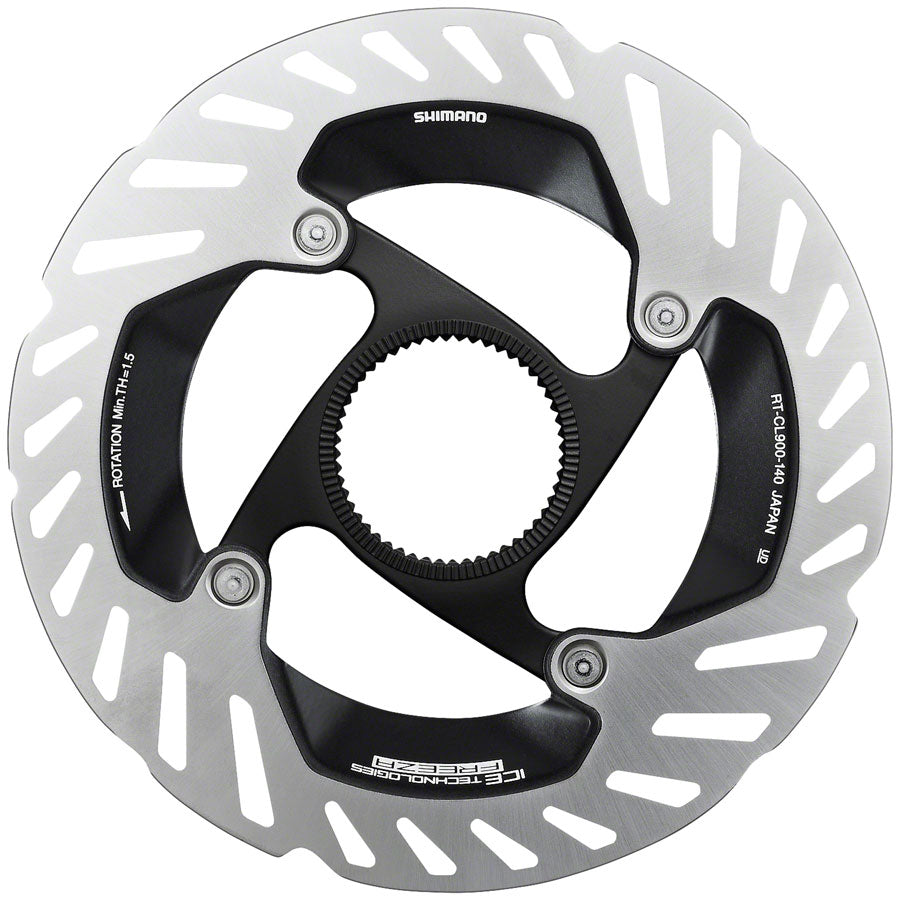 NEW Shimano XTR/Dura-Ace RT-CL900 Disc Brake Rotor with Lockring - CenterLock, Silver - Around the Cycle