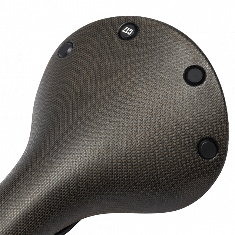 NEW Brooks Cambium C17 All Weather Saddle - Steel, Brown, Men's