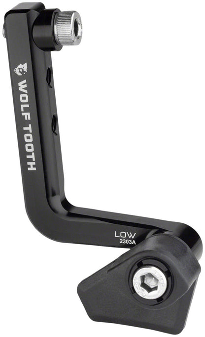 NEW Wolf Tooth LoneWolf Aero Chainguide - 34t-52t, Braze-On, Low Mount, Black