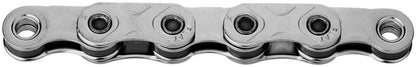 NEW KMC X-Flat EPT Waxed Chain - 12/13-Speed, 126 Links, Compatible with SRAM T-Type and AXS Systems, Silver