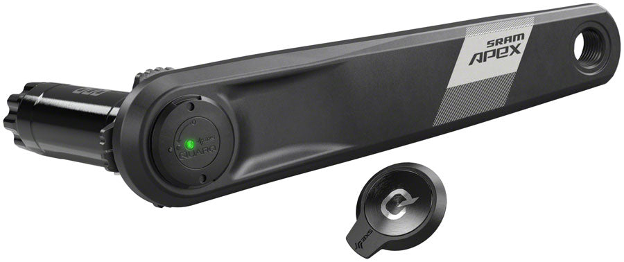 NEW SRAM Apex AXS Wide Left Crank Arm and Power Meter Spindle Assembly - 12-Speed, DUB Spindle Interface, Black, D1