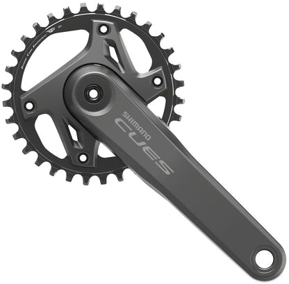 NEW Shimano CUES FC-U6000-1 Crankset - 9/10/11-Speed, Hollowtech II, Black