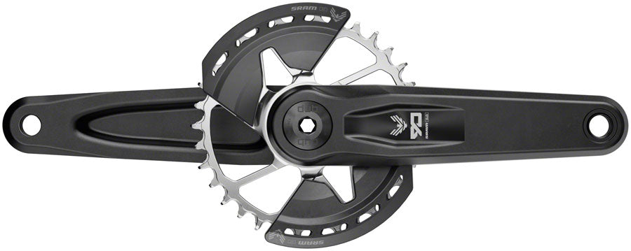NEW SRAM Eagle 90 T-Type Wide Crankset - 12-Speed, 32t Chainring, Direct Mount, 2-Guards, DUB Spindle Interface, Black/Silver, Transmission - Around the Cycle