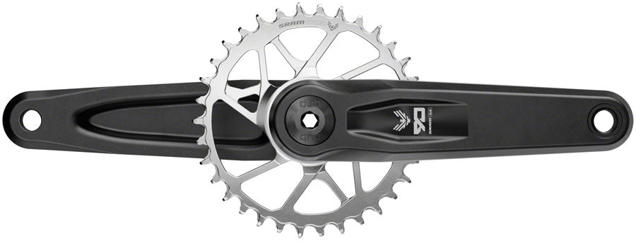NEW SRAM Eagle 90 T-Type Wide Crankset - 12-Speed, 32t Chainring, Direct Mount, 2-Guards, DUB Spindle Interface, Black/Silver, Transmission - Around the Cycle
