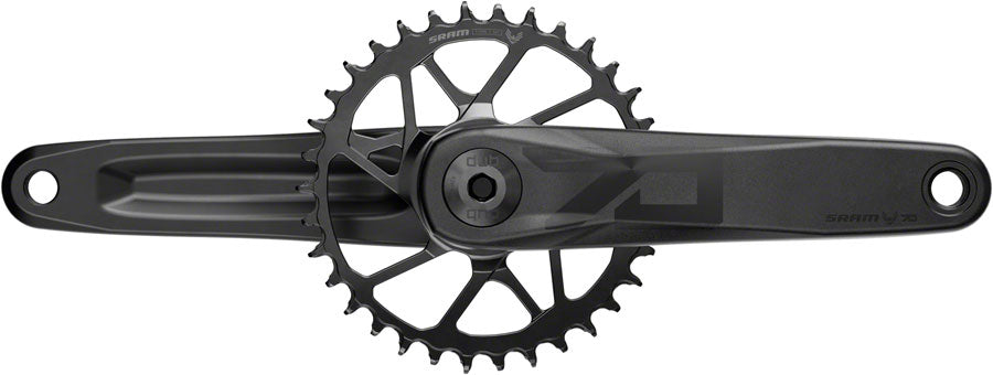 NEW SRAM Eagle 70 T-Type Wide Crankset - 12-Speed, 32t Chainring, Direct Mount, 2-Guards, DUB Spindle Interface, Black - Around the Cycle