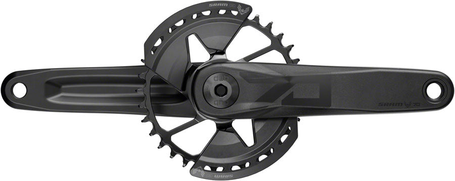 NEW SRAM Eagle 70 T-Type Wide Crankset - 12-Speed, 32t Chainring, Direct Mount, 2-Guards, DUB Spindle Interface, Black - Around the Cycle