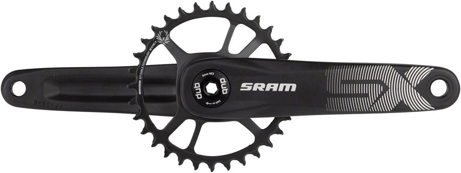 NEW SRAM SX Eagle Crankset - 12-Speed, 32t, Direct Mount, DUB Spindle Interface, Black, A1