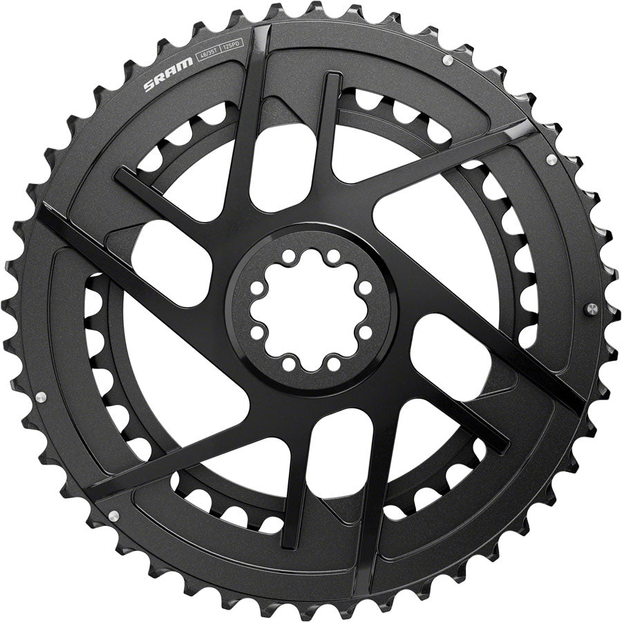 NEW SRAM Rival 2x Chainring Kit - 2x12-Speed, 8-Bolt, Direct Mount, Black, E1 - Around the Cycle
