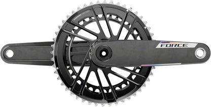 NEW SRAM Force Crankset - 2x, 12-Speed, 8-Bolt Direct Mount, DUB Spindle, Carbon, E1 - Around the Cycle