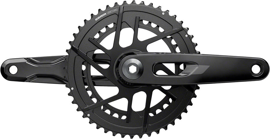 NEW SRAM Rival Crankset - 2x, 12-Speed, 8-Bolt Direct Mount, DUB Spindle, Black, E1 - Around the Cycle