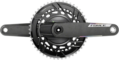 NEW SRAM Force AXS Power Meter Crankset - 2x, 12-Speed, Thread Mount, 8-Bolt PM Spider, DUB Spindle, Carbon, E1 - Around the Cycle