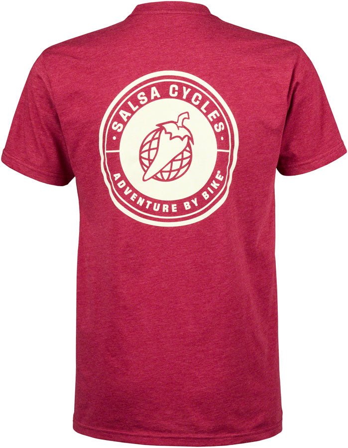 NEW Salsa Logo Short Sleeve T-Shirt - Unisex, Red - Around the Cycle