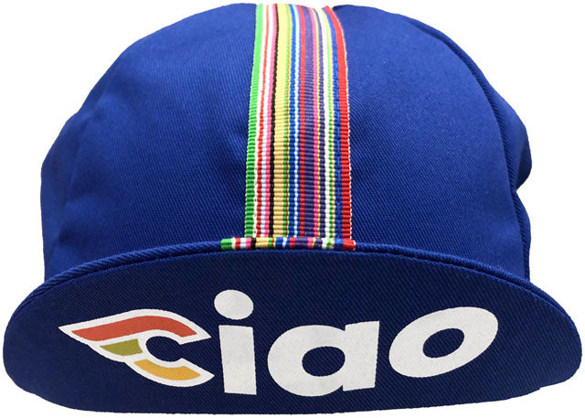 NEW Cinelli Ciao Cycling Cap - Blue, One Size - Around the Cycle