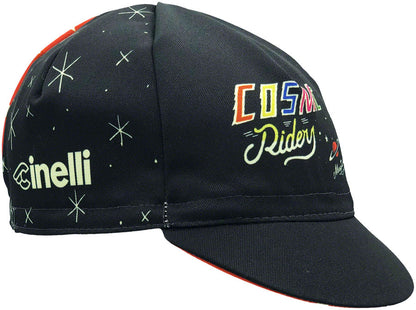 NEW Cinelli Sergio Mora Cosmic Riders Cycling Cap - Black, One-Size - Around the Cycle