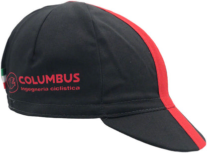 NEW Cinelli Columbus Ingegneria Ciclistica Cycling Cap - Black/Red, One Size