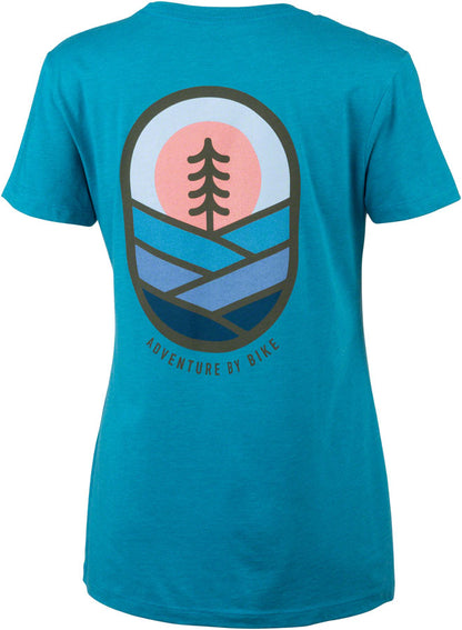 NEW Salsa Lone Pine Women's T-Shirt - Teal - Around the Cycle