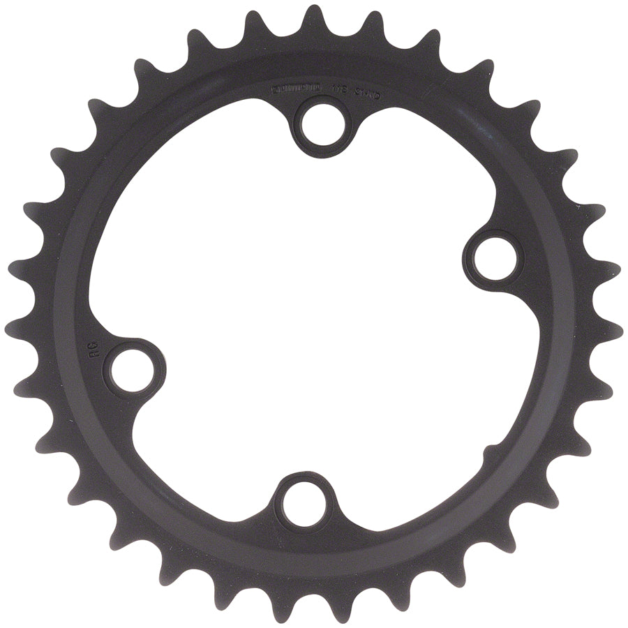 NEW Shimano GRX RX810 Chainring - 31t, 80 BCD, 4-Bolt, 11-Speed, Black