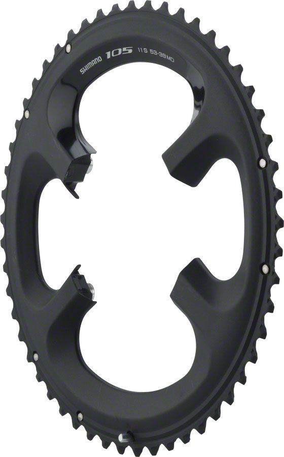 NEW Shimano 105 5800-L 53t 110mm 11-Speed Chainring For 53/39t Black