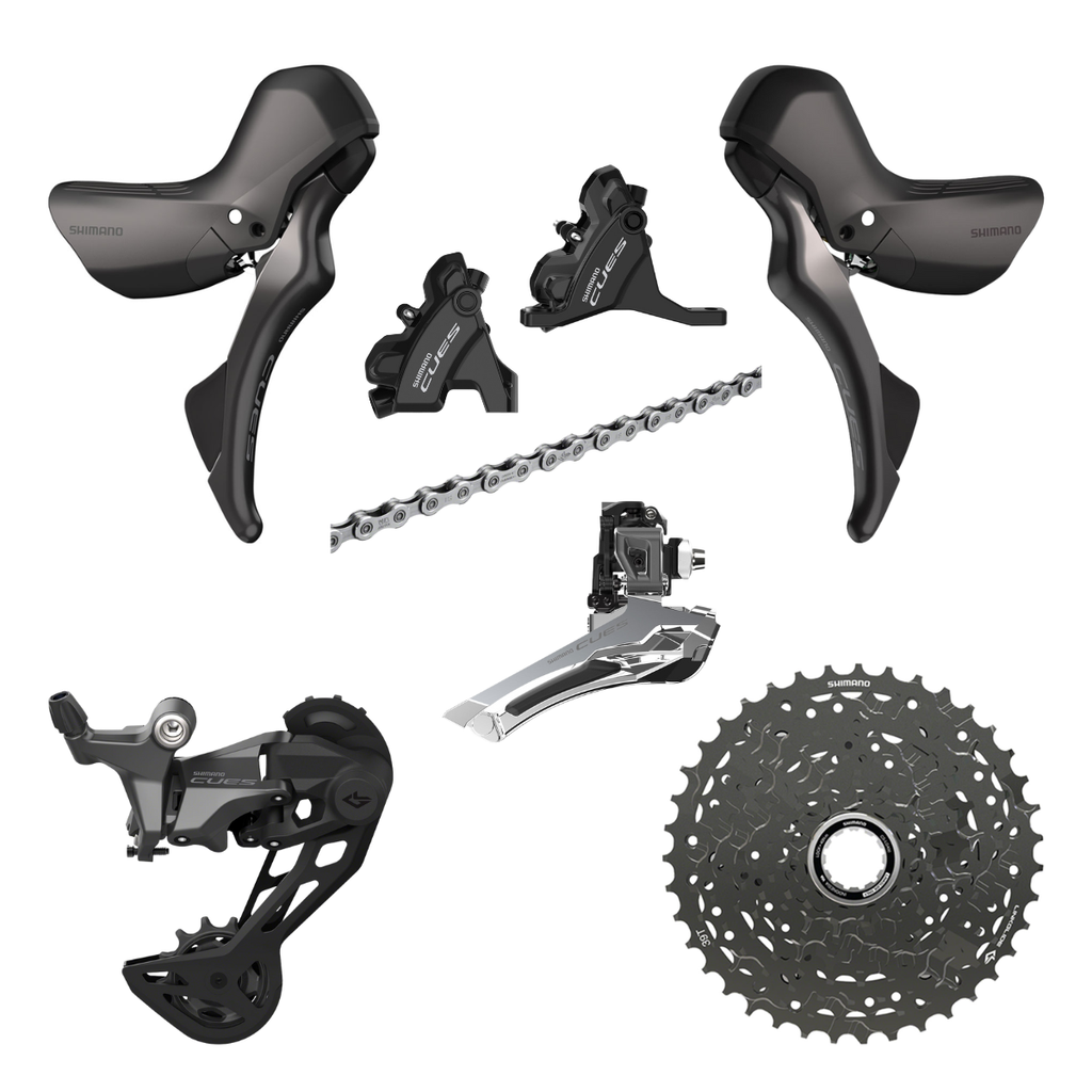 NEW Shimano CUES Drop Bar U6000 2x10 Groupset - Gravel, All-Road