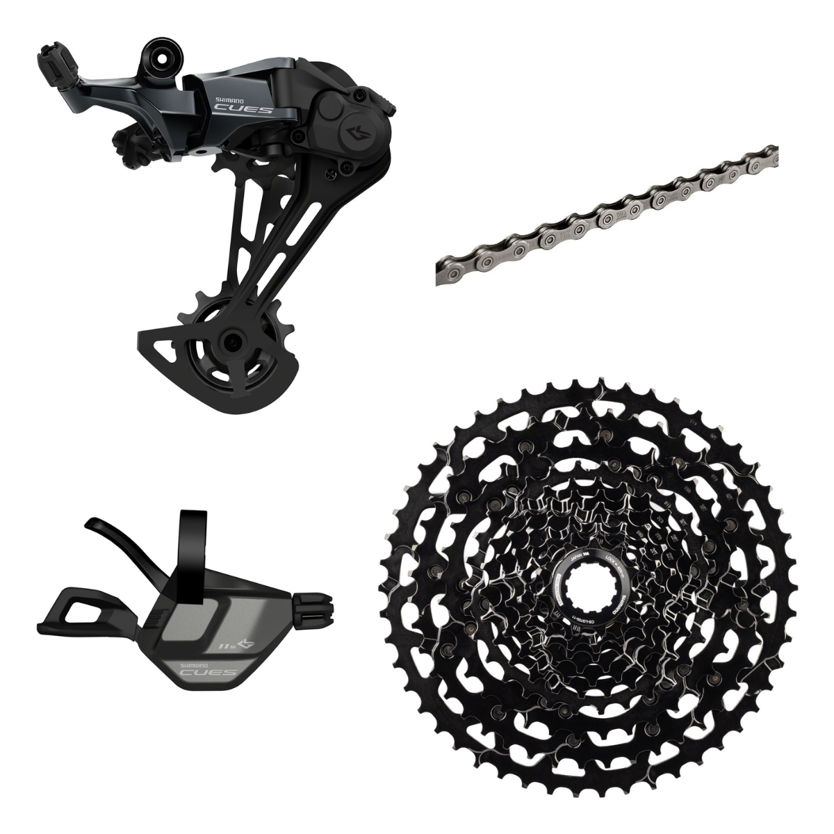 NEW Shimano CUES U8000 Flat Bar Mountain Groupset - 1x11 Speed, 11-50t