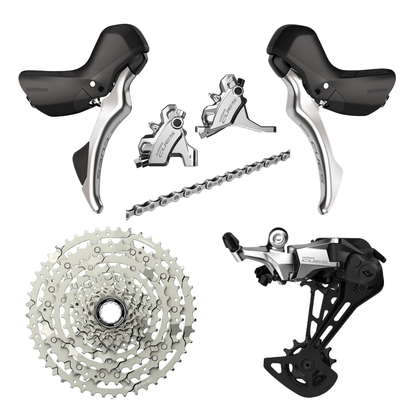 NEW Shimano CUES Drop Bar U6000 1x10 Groupset, 11-48t - Gravel, All-Road