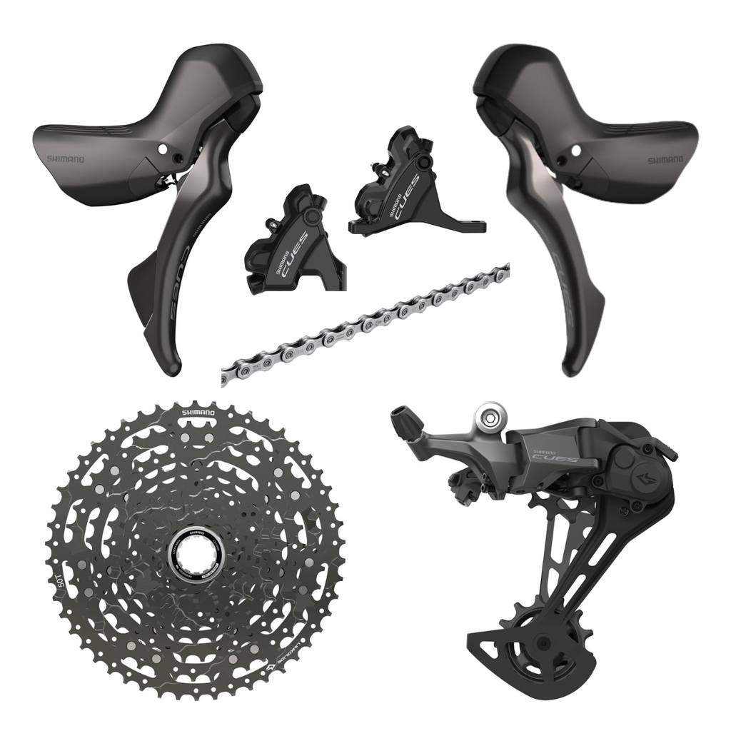 NEW Shimano CUES Drop Bar U6000 1x11 Groupset, 11-50t - Gravel, All-Ro