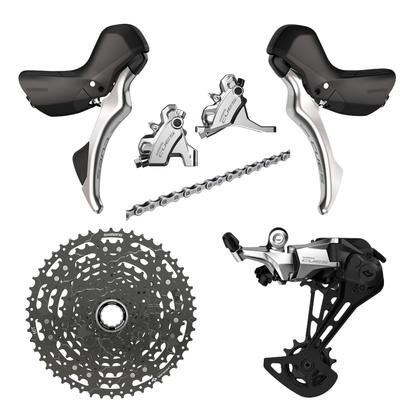 NEW Shimano CUES Drop Bar U6000 1x11 Groupset, 11-50t - Gravel, All-Road