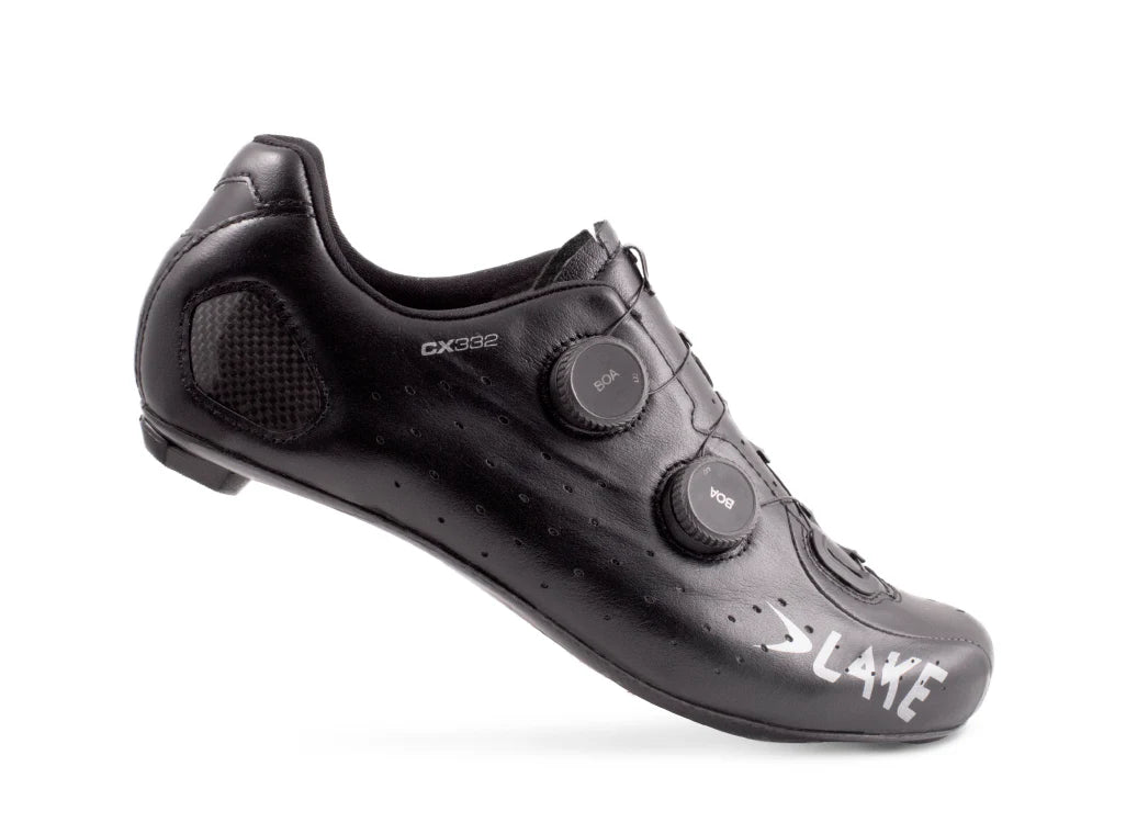 NEW Lake CX332 4-HOLE 45.5 Black regular width