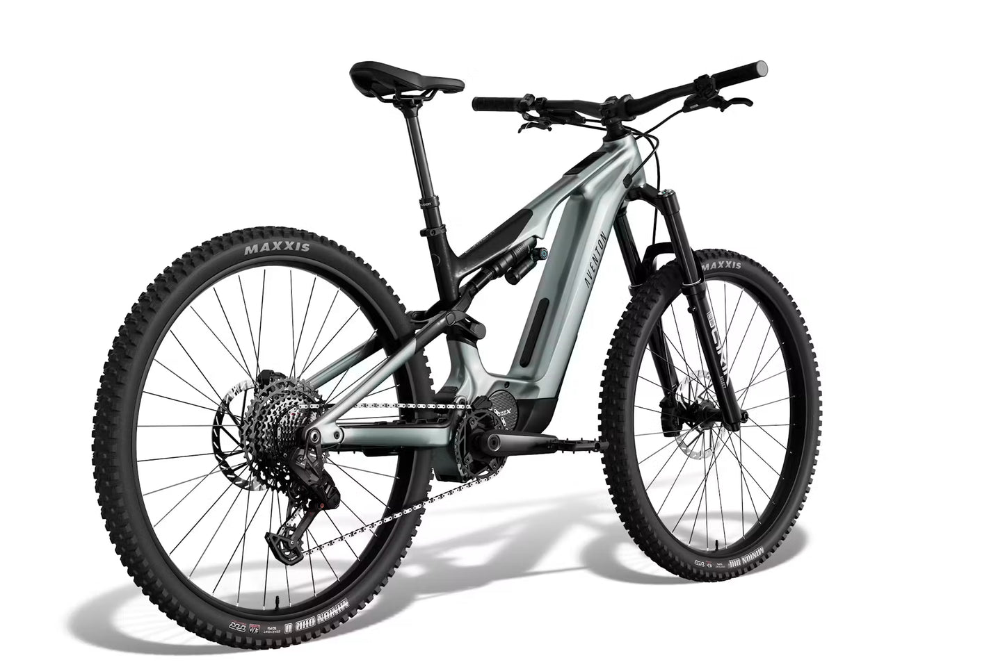 NEW Aventon Current EXP eMTB — Carbon Frame, Mid-Drive 120Nm, 105mi Range, RockShox