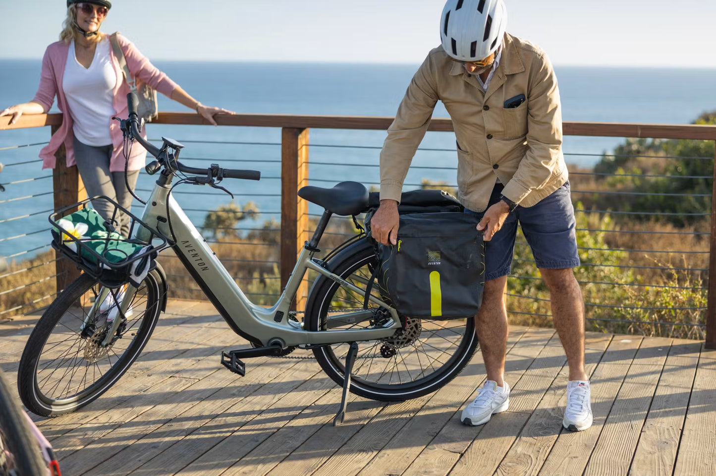NEW Aventon Pace REC 5 Step-Through Electric Commuter Bike — 750W, 75mi Range, Regen Braking