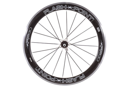 NEW old stock Flashpoint FP60 Aero Rear Wheel 700c Shimano 10 Speed 130mm QR