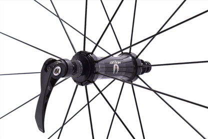 USED Mercury M5 50mm 700C Carbon Road Wheelset Quick Release Rim Brake Clincher
