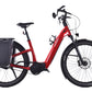 USED Specialized Turbo Como 5.0 IGH Small Electric Bike Internal Gear Belt Driven Step Thru Red