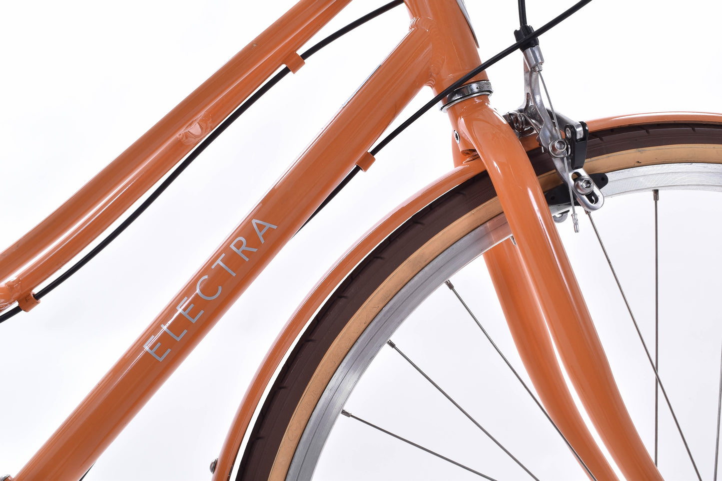 USED Electra Loft 3i Medium Step Thru Urban Cruiser Bike Orange