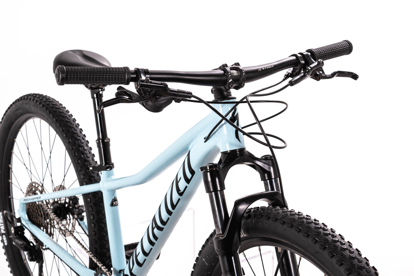 USED 2022 Specialized Rockhopper Elite XS Shimano 1x11 Arctic Blue