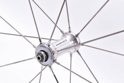 USED Shimano Dura-Ace WH-7801 700C Alloy Road Wheelset Quick Release Rim Brake Tubeless 10 Speed
