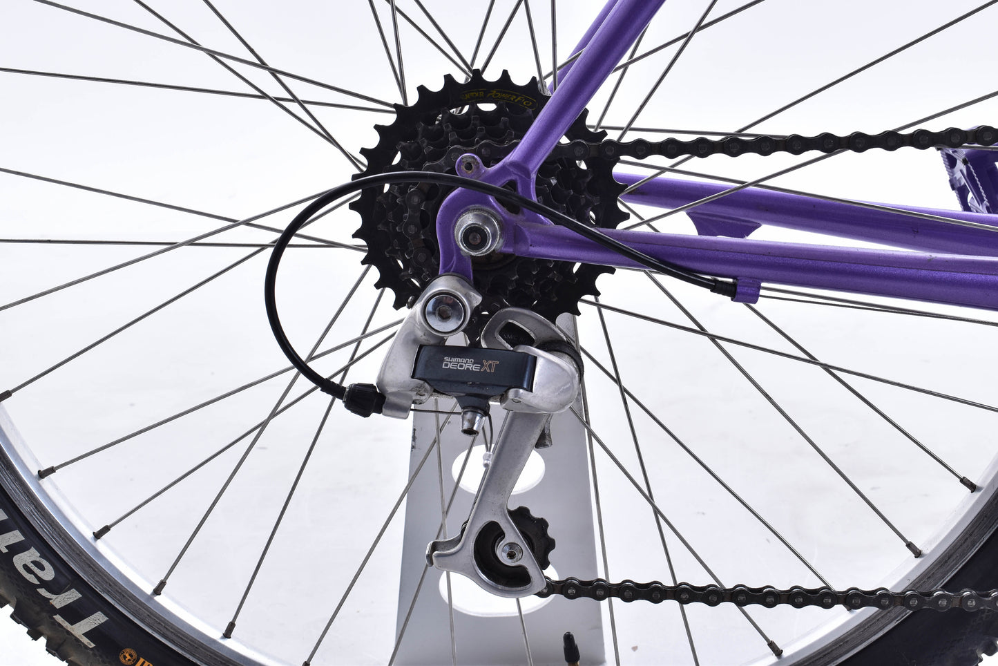 USED 1994 Santana Rio 22"/20" ATB Tandem Bike Purple Tange Chromoly Steel