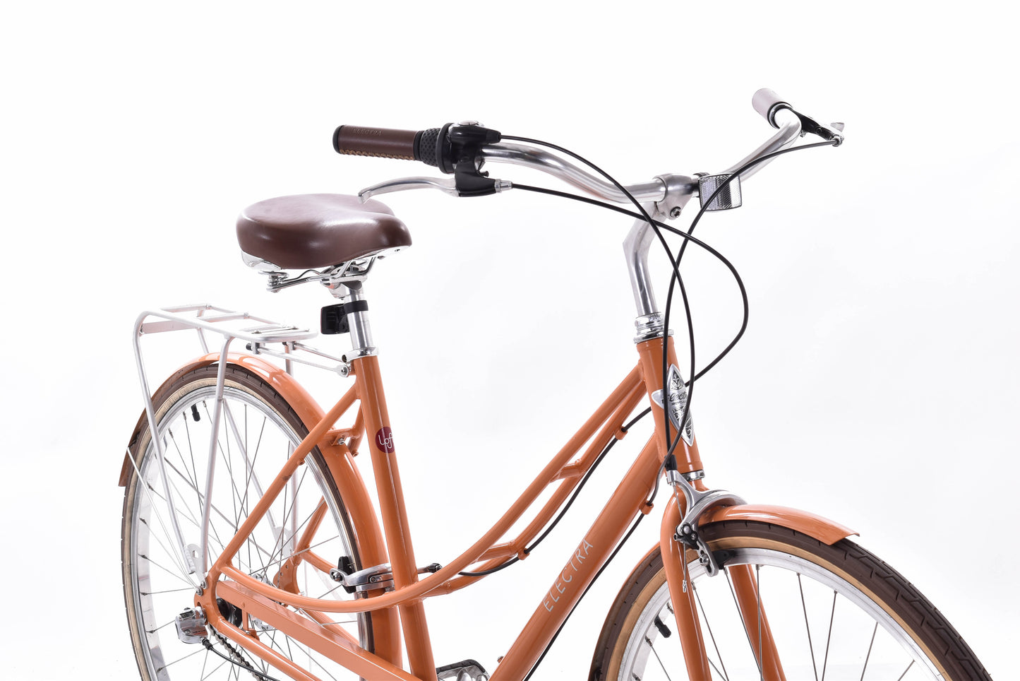 USED Electra Loft 3i Medium Step Thru Urban Cruiser Bike Orange