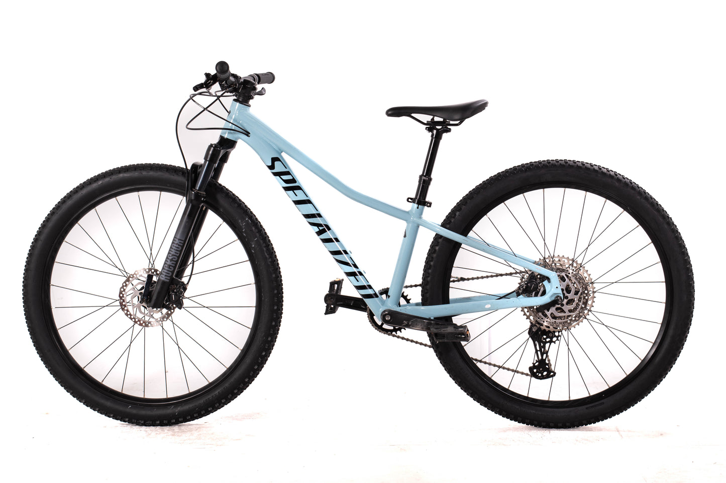 USED 2022 Specialized Rockhopper Elite XS Shimano 1x11 Arctic Blue