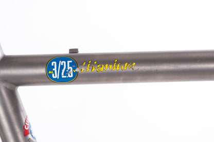 USED Litespeed Appalachian Titanium 56cm Cyclocross/Gravel/All-Road Frame Canti/V-Brake Studded Quick Release 1" Steerer