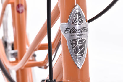 USED Electra Loft 3i Medium Step Thru Urban Cruiser Bike Orange