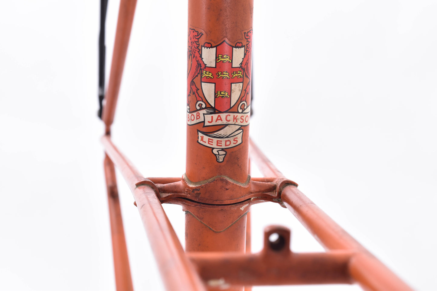 USED Vintage Bob Jackson Steel Mixte Road Frameset 56cm Orange