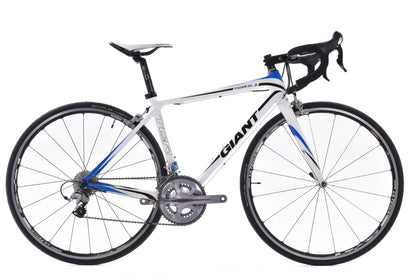 USED 2009 Giant TCR SL 1 Small Aluminum Road Bike Ultegra 6700 Stages Power Meter