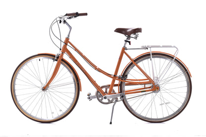 USED Electra Loft 3i Medium Step Thru Urban Cruiser Bike Orange