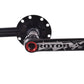 USED Rotor 3D+ 175mm Crankset w/ Micro Adjust Spider 30mm Spindle - AS IS Missing Spider Lock Ring