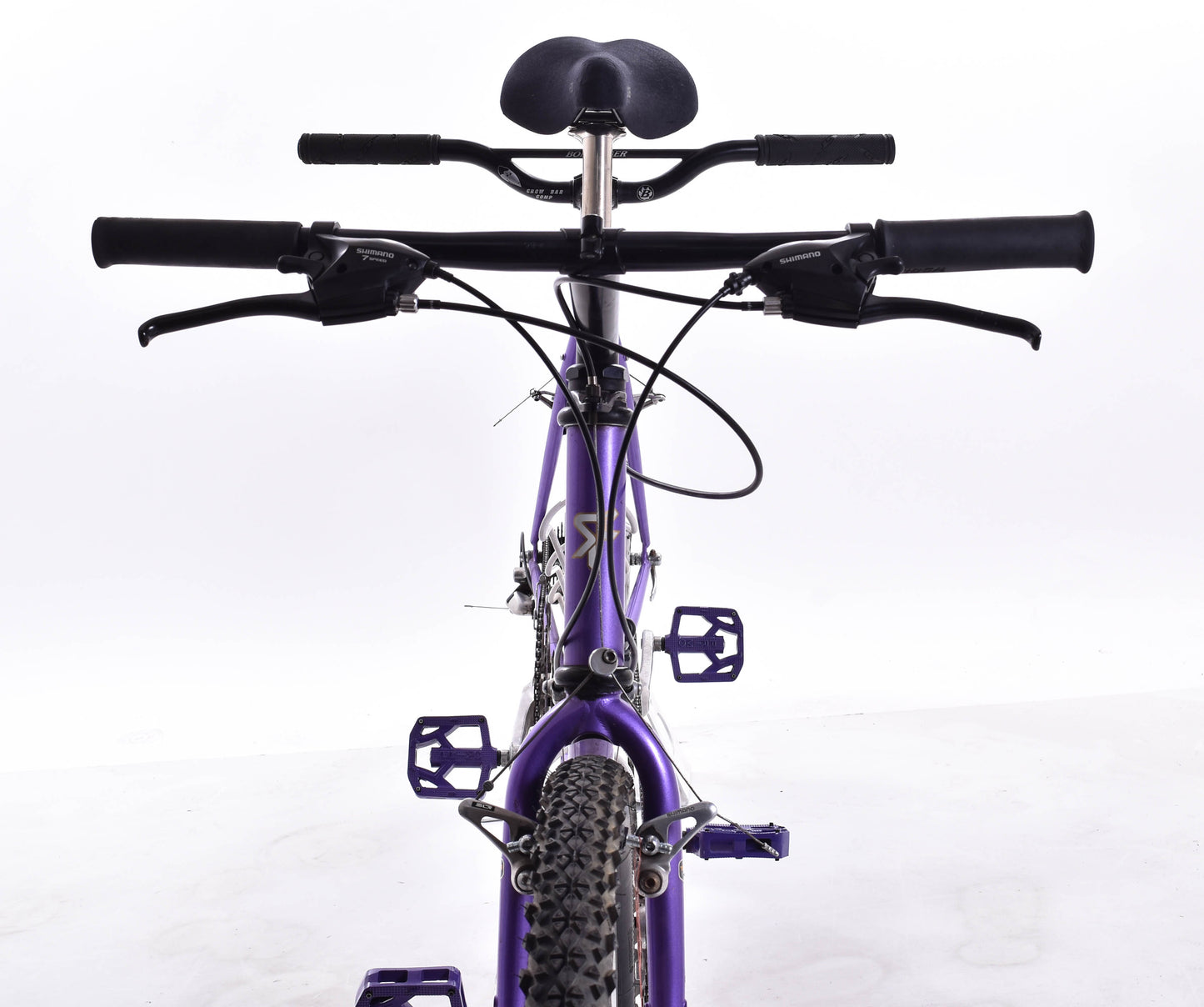 USED 1994 Santana Rio 22"/20" ATB Tandem Bike Purple Tange Chromoly Steel